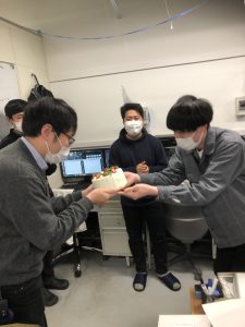 令和3年度11月 張先生お誕生日お祝い